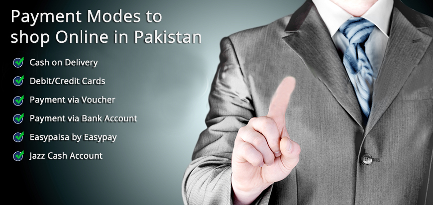 What Payment Modes one can use to shop Online in Pakistan?